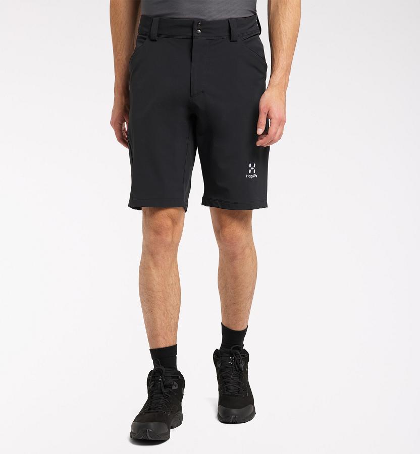 Haglöfs Mens Morän Shorts Black New Zealand 39724KTSQ